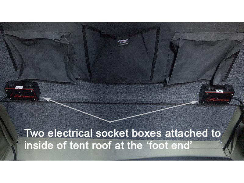 Bush Company AX27 Clamshell Roof Top Tent