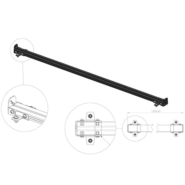 Bush Company Rooftop Tent Load Bars